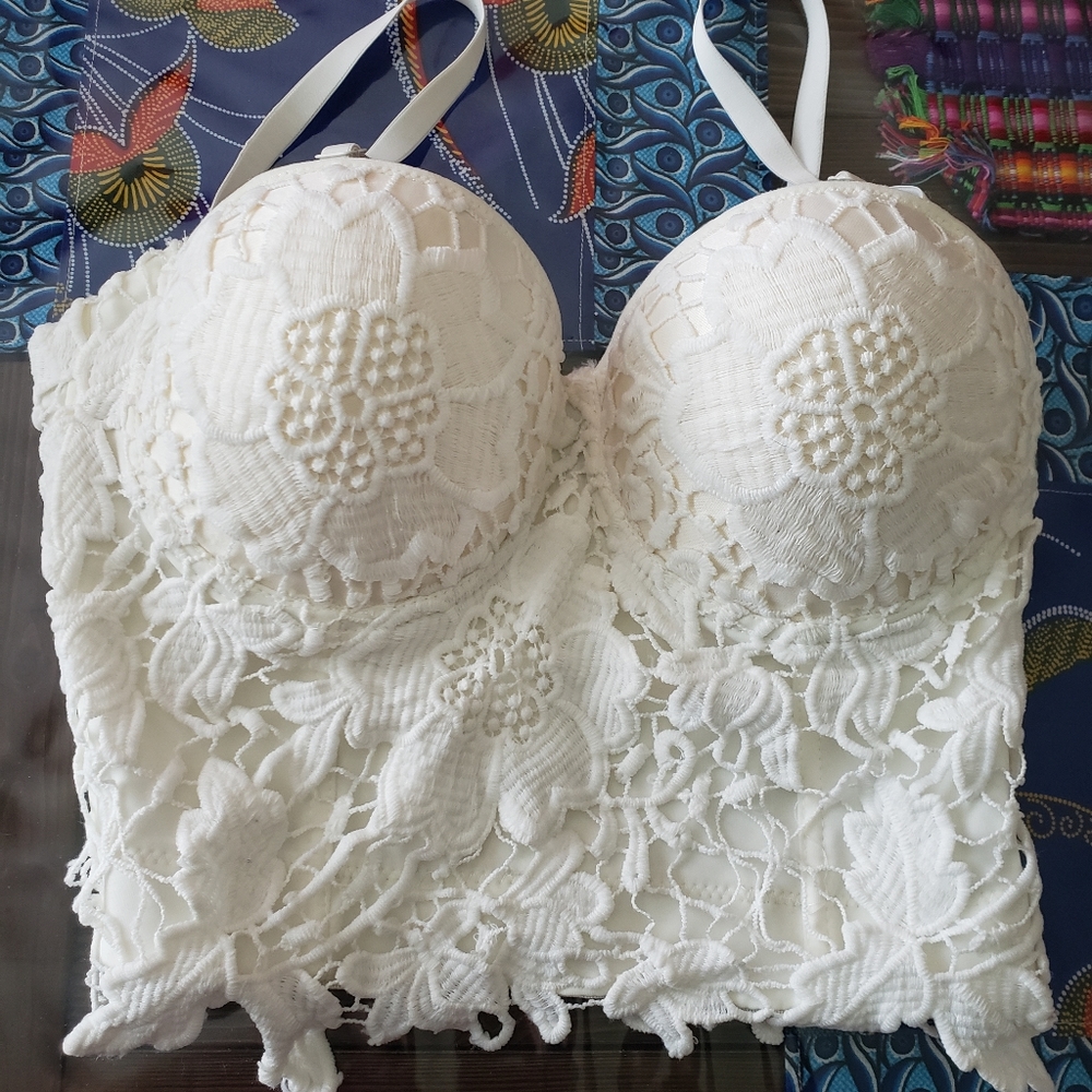 White corset